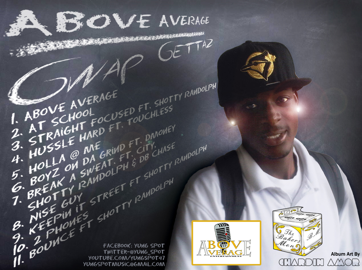 Above Average Mixtape cover back